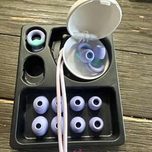 JUSTRVN‎ Kids Ear Plugs(6+yrs)-2 Pairs of Reusable Noise Reduction Earplugs fo